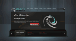 Desktop Screenshot of oriententerprise.co.in